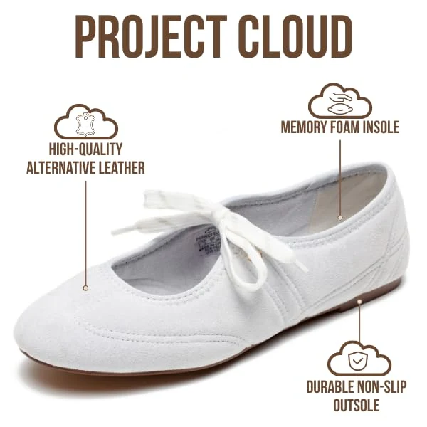 Project Cloud Women's | Mary Jane Shoes Women Ballet Flats | Memory Foam | Lightweight | Non-Slip - Emilee - Image 13