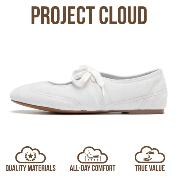 Project Cloud Women's | Mary Jane Shoes Women Ballet Flats | Memory Foam | Lightweight | Non-Slip - Emilee - Image 14