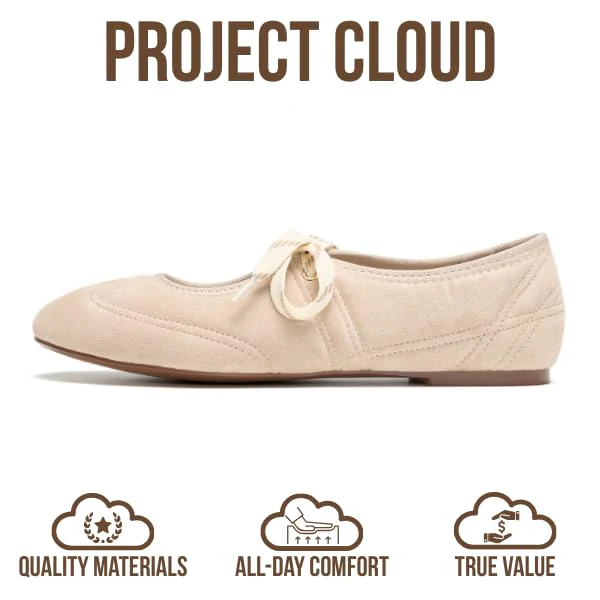 Project Cloud Women's | Mary Jane Shoes Women Ballet Flats | Memory Foam | Lightweight | Non-Slip - Emilee - Image 24