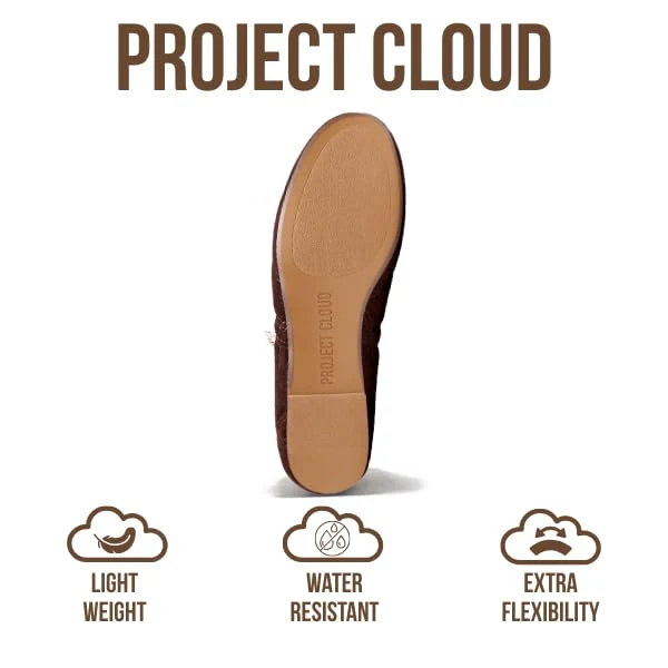Project Cloud Women's | Mary Jane Shoes Women Ballet Flats | Memory Foam | Lightweight | Non-Slip - Emilee - Image 35