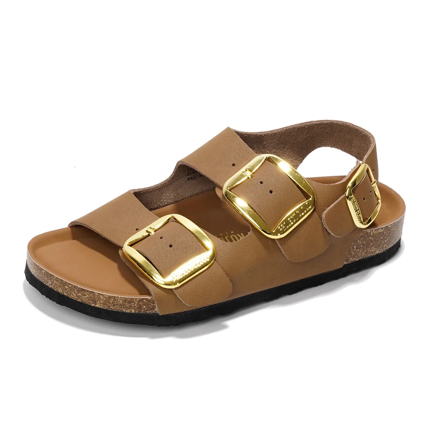 Project Cloud Women's | Genuine Leather Summer Sandals | Memory Foam Insole | Lightweight | Anti-Slip - Garda - Image 18