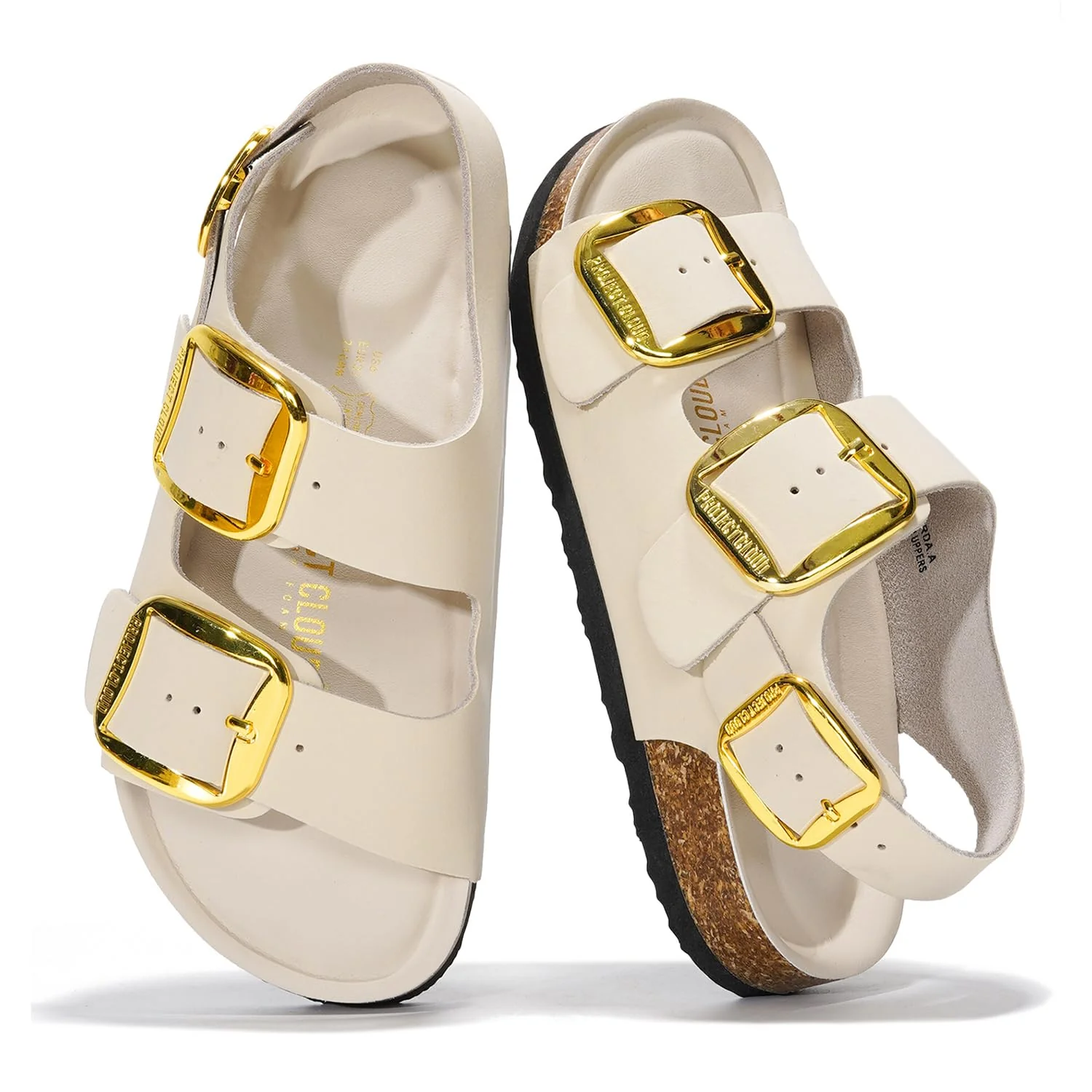 Project Cloud Women's | Genuine Leather Summer Sandals | Memory Foam Insole | Lightweight | Anti-Slip - Garda - Image 23