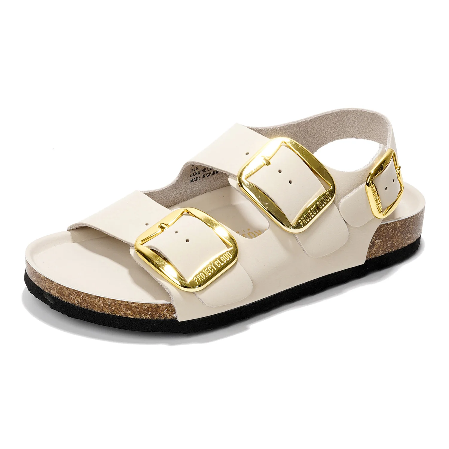 Project Cloud Women's | Genuine Leather Summer Sandals | Memory Foam Insole | Lightweight | Anti-Slip - Garda - Image 24
