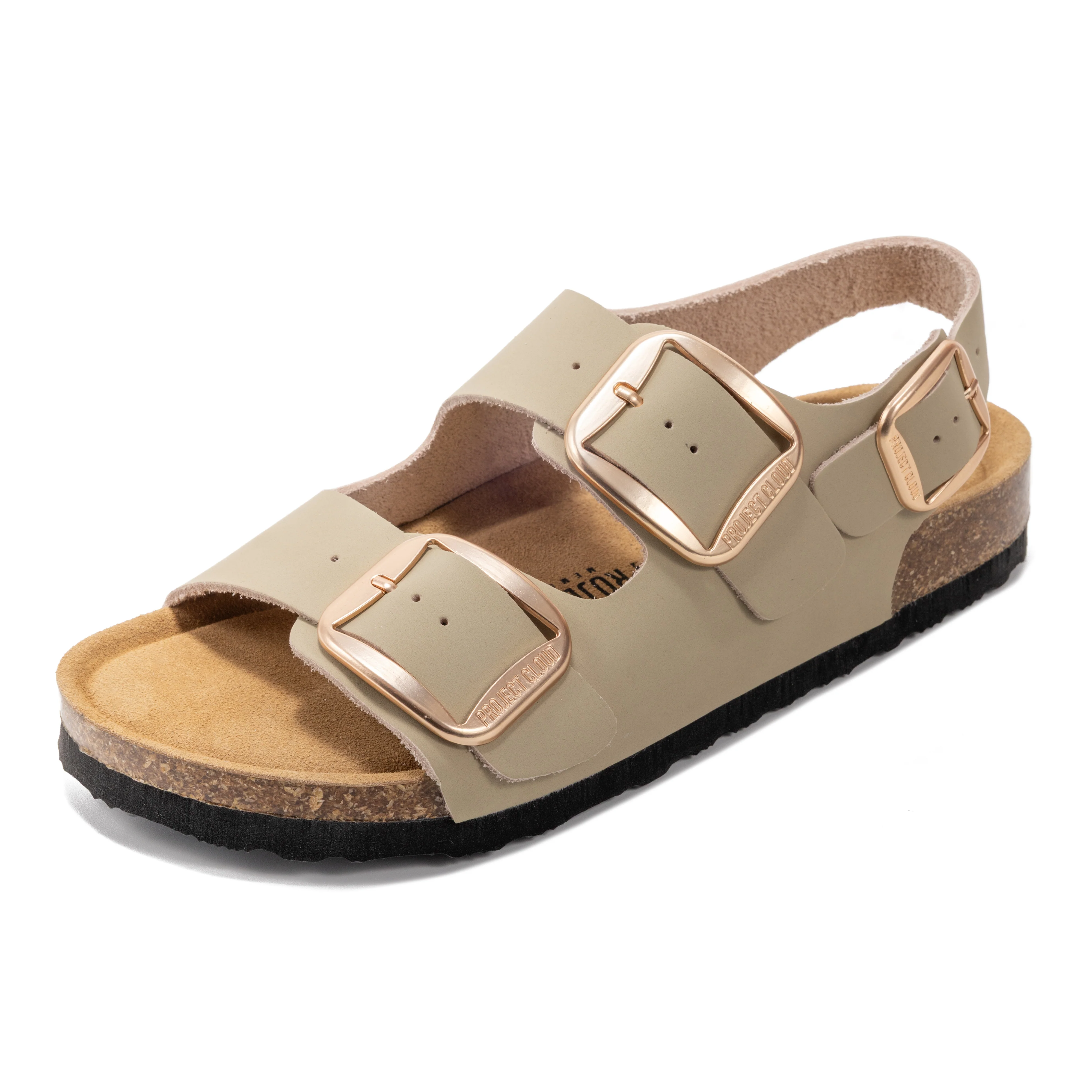 Project Cloud Women's | Genuine Leather Summer Sandals | Memory Foam Insole | Lightweight | Anti-Slip - Garda - Image 56