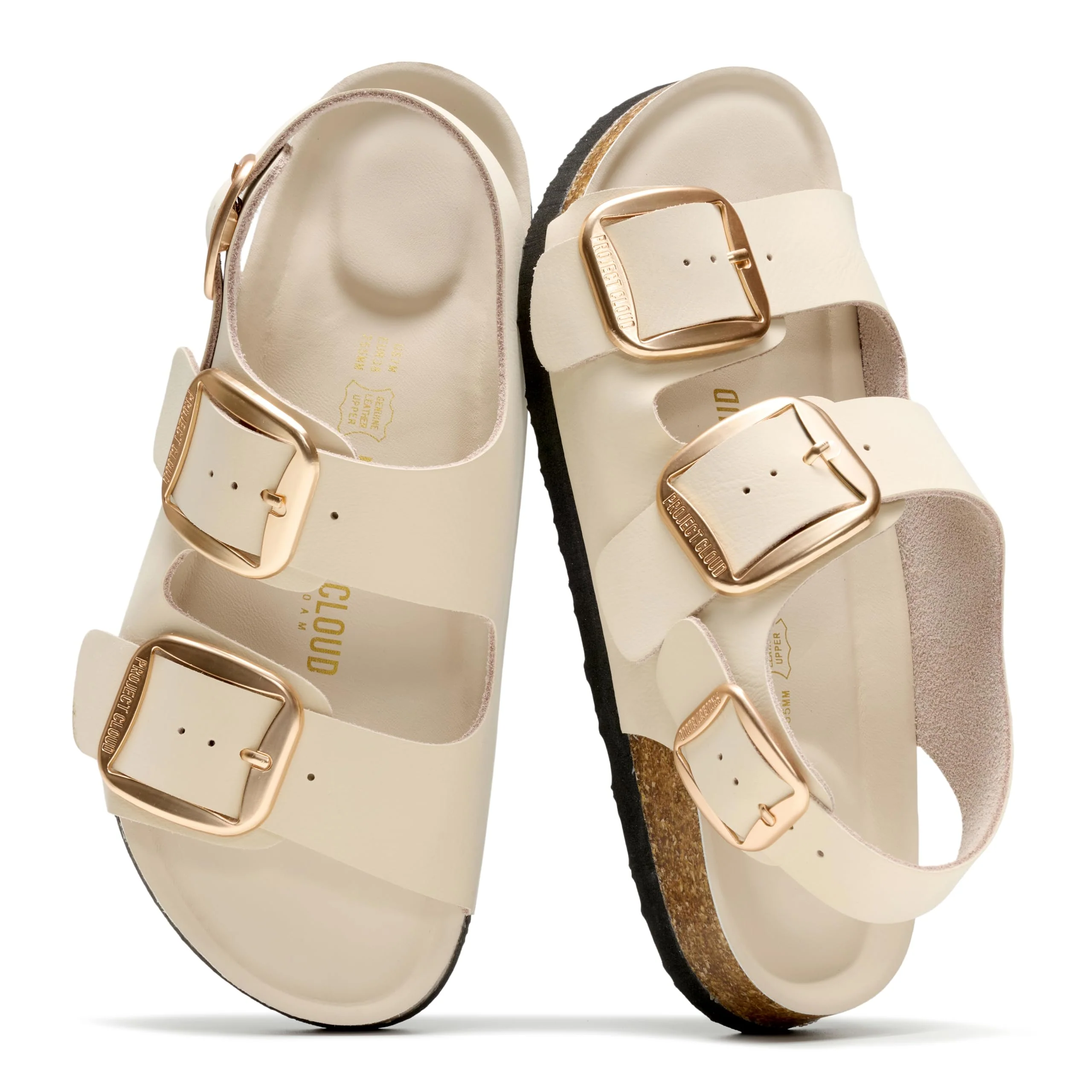 Project Cloud Women's | Genuine Leather Summer Sandals | Memory Foam Insole | Lightweight | Anti-Slip - Garda - Image 7