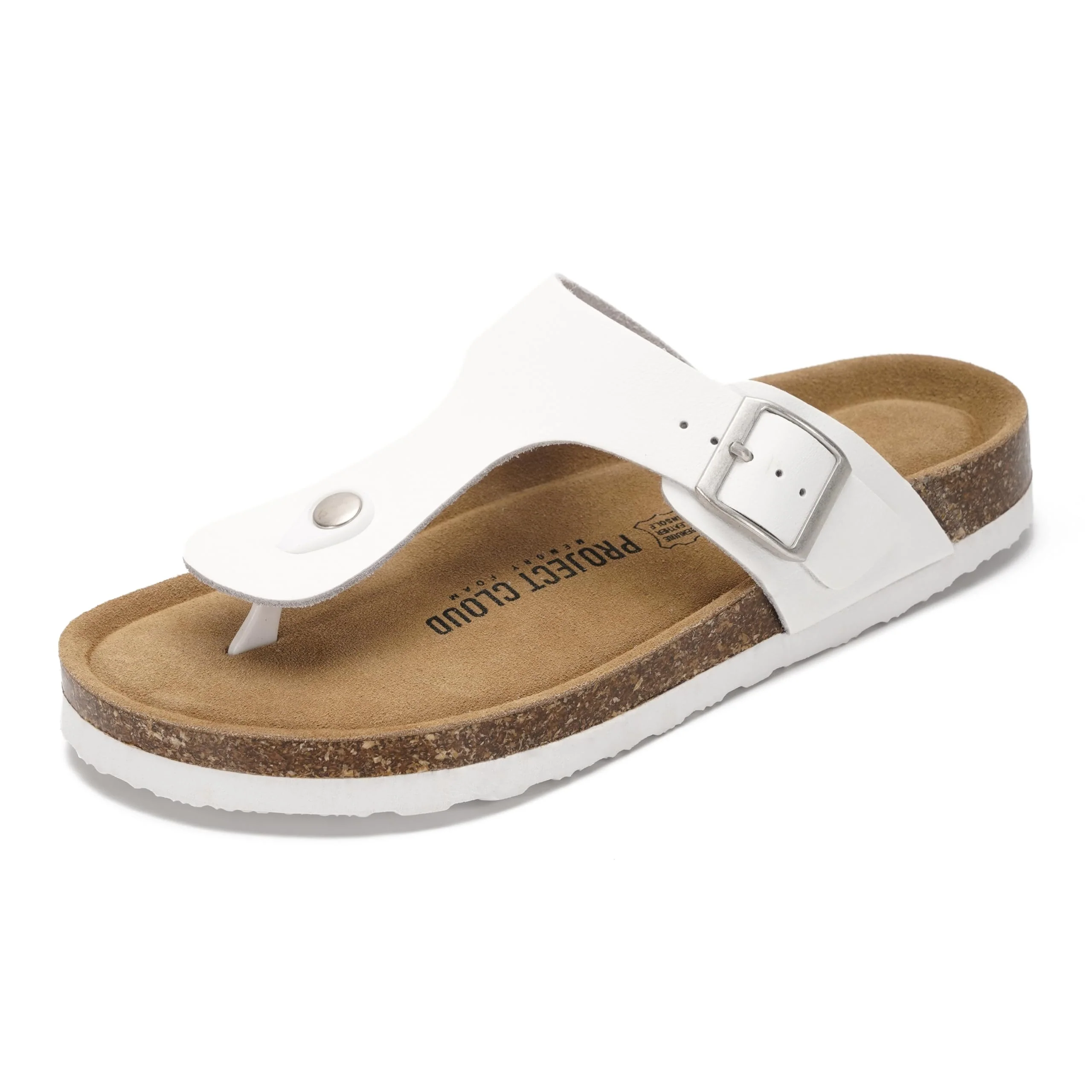 Project Cloud Women's | 100% Genuine Leather Thong Sandals | Water Resistant | Lightweight | Non-Slip - Britani - Image 43