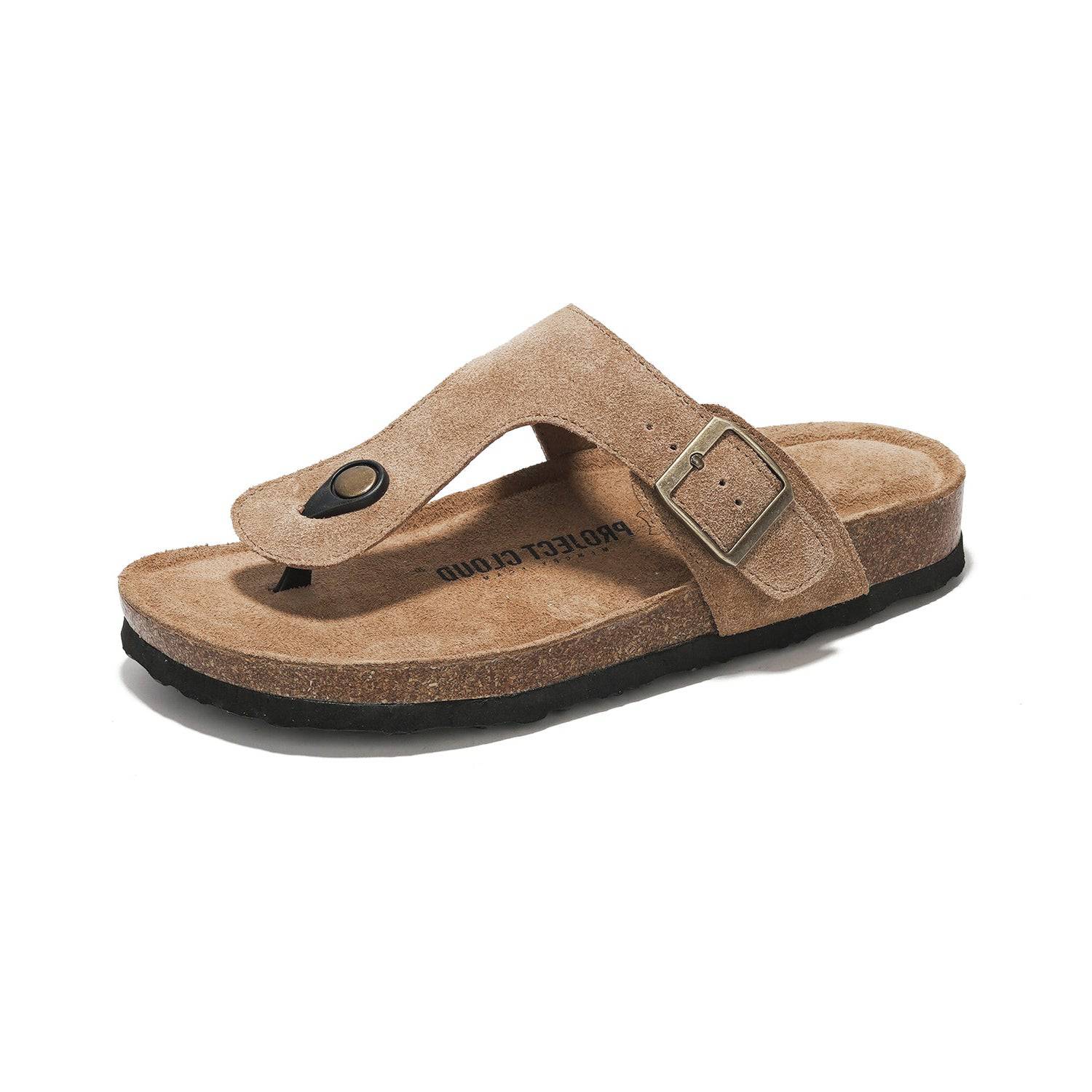 Project Cloud Women's | 100% Genuine Leather Thong Sandals | Water Resistant | Lightweight | Non-Slip - Britani - Image 8