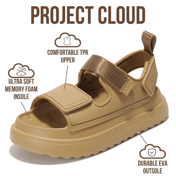 Project Cloud Women's | Waterproof Sandals | Memory Foam | Lightweight | Non-Slip - Goldie - Image 15