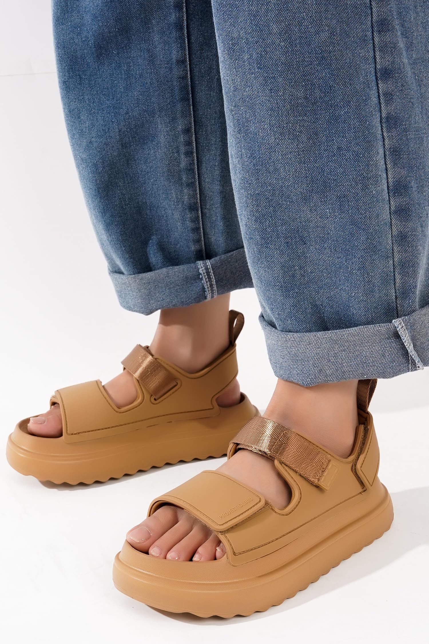 Project Cloud Women's | Waterproof Sandals | Memory Foam | Lightweight | Non-Slip - Goldie - Image 18