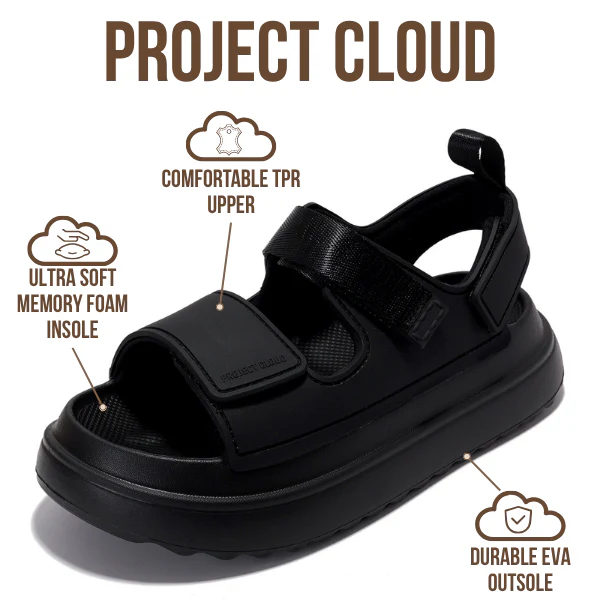 Project Cloud Women's | Waterproof Sandals | Memory Foam | Lightweight | Non-Slip - Goldie - Image 21