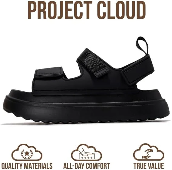 Project Cloud Women's | Waterproof Sandals | Memory Foam | Lightweight | Non-Slip - Goldie - Image 22
