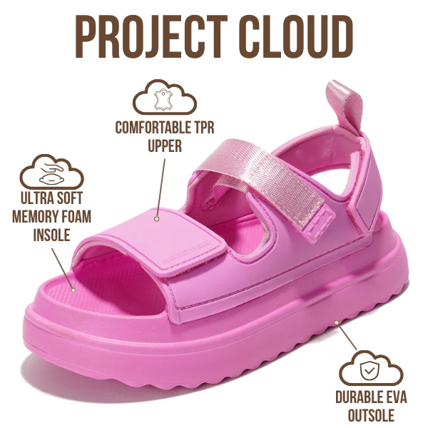 Project Cloud Women's | Waterproof Sandals | Memory Foam | Lightweight | Non-Slip - Goldie - Image 9