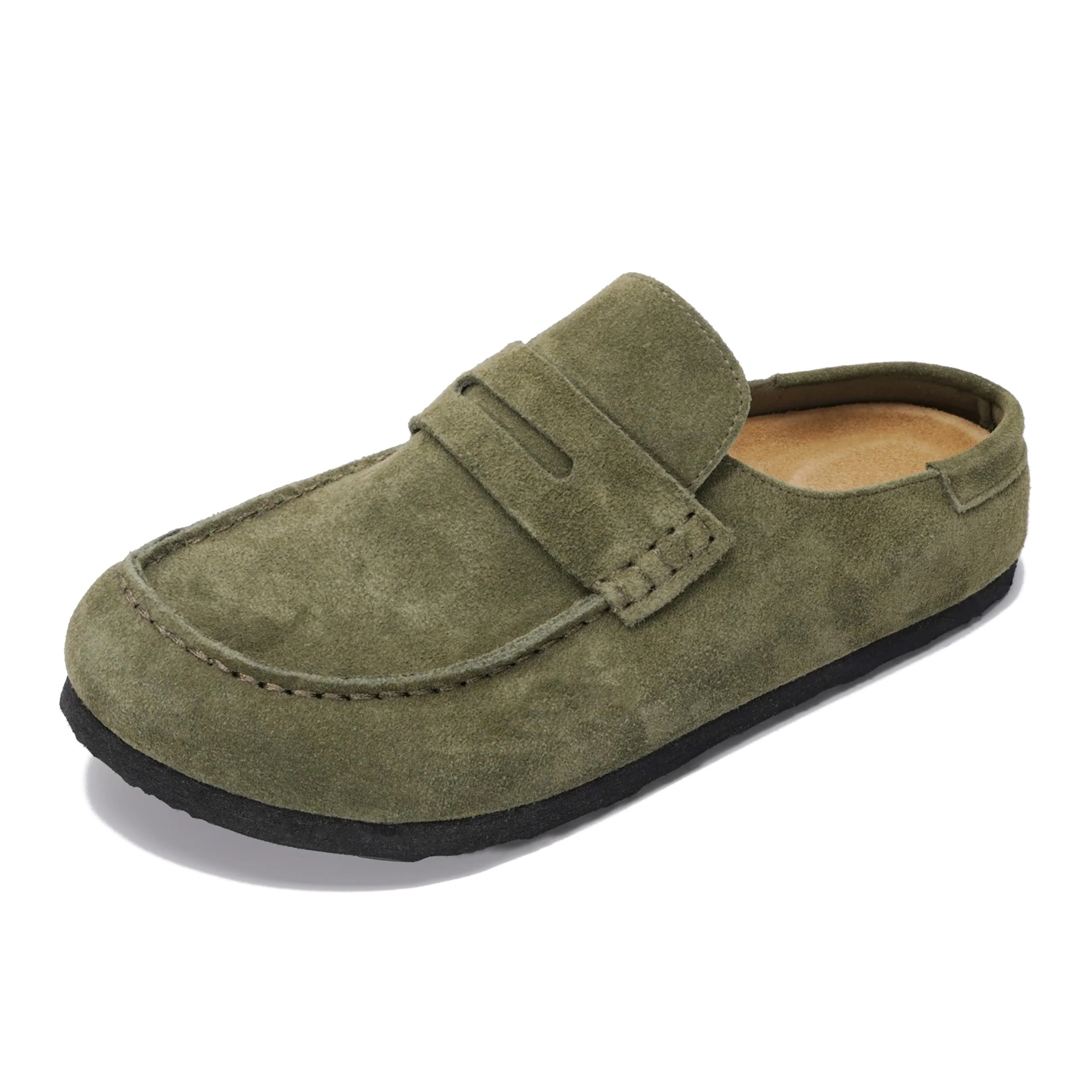 Project Cloud Women's | Genuine Leather Clogs for Women | Memory Foam | Lightweight | Non-Slip - Haven - Image 7