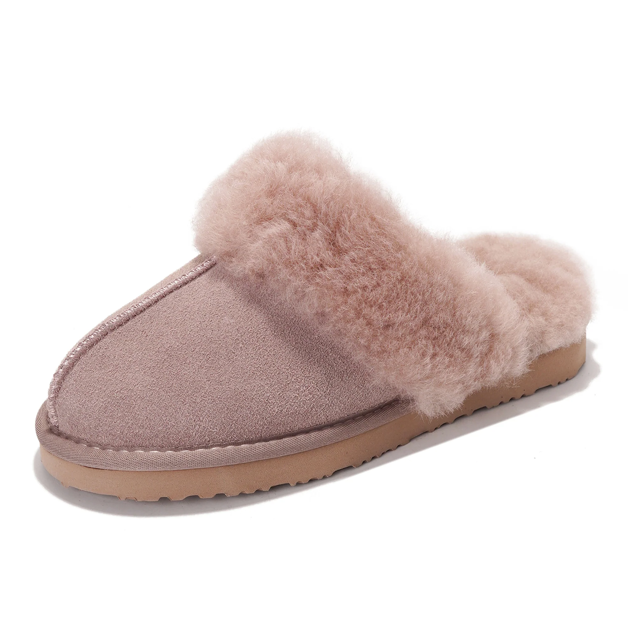 Project Cloud Women's | Shearling & Fuzzy Slippers for Women | Clogs & Mules | Memory Foam | Non-Slip - Henka - Image 14