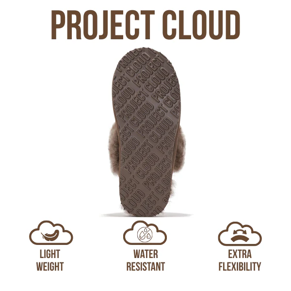 Project Cloud Women's | Shearling & Fuzzy Slippers for Women | Clogs & Mules | Memory Foam | Non-Slip - Henka - Image 23