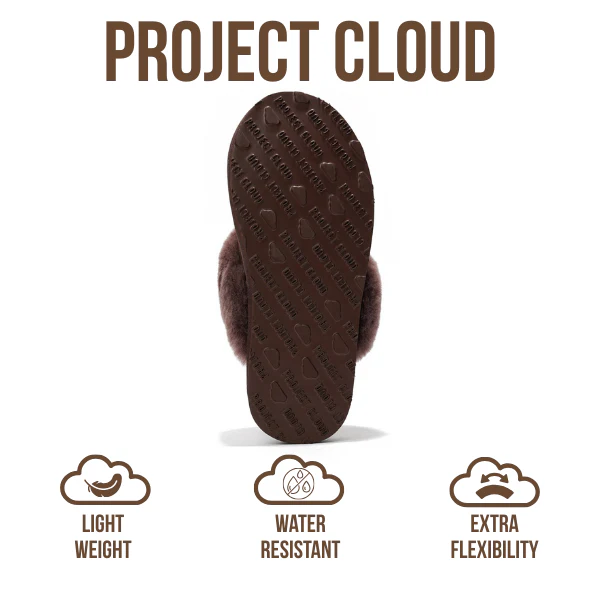 Project Cloud Women's | Shearling & Fuzzy Slippers for Women | Clogs & Mules | Memory Foam | Non-Slip - Henka - Image 29