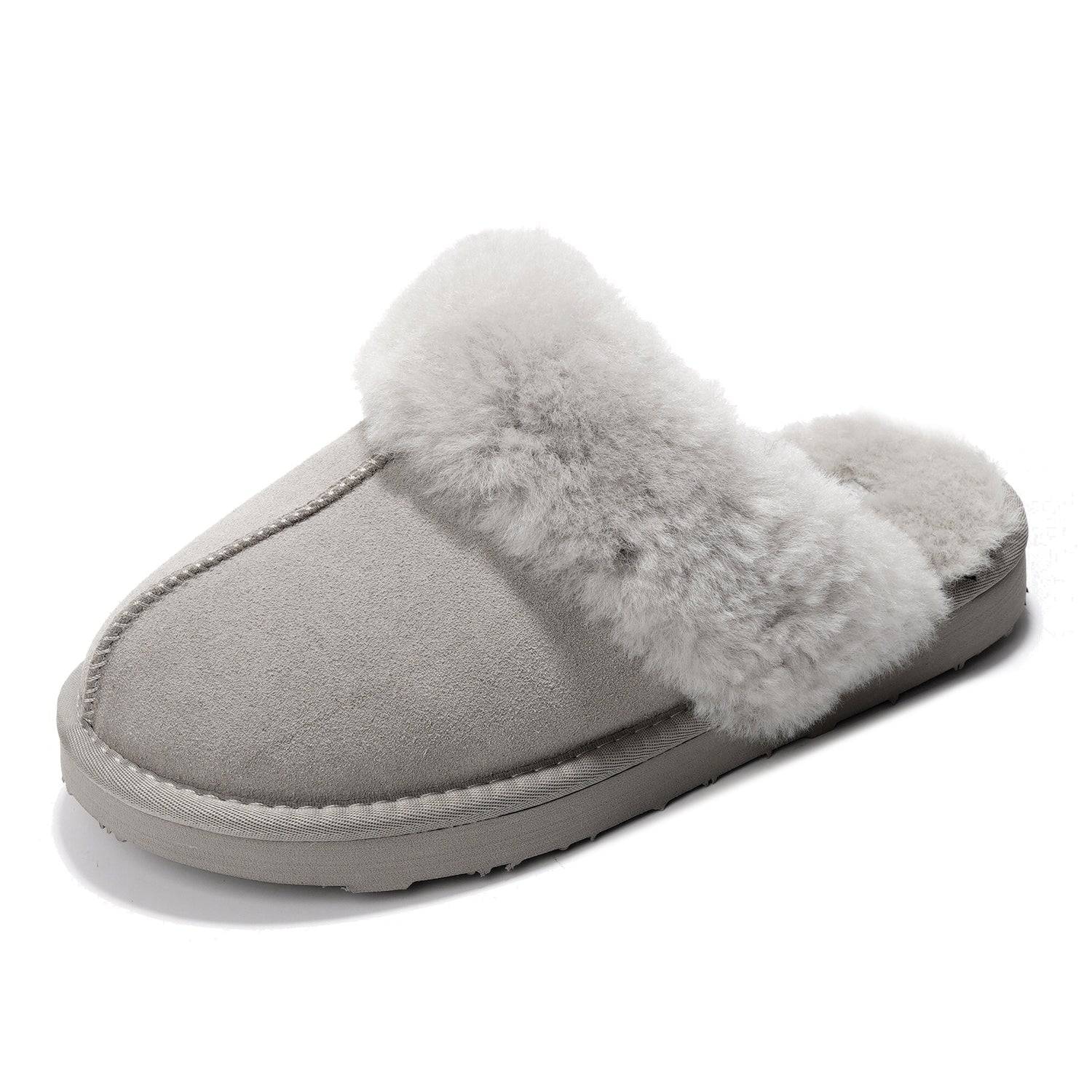 Project Cloud Women's | Shearling & Fuzzy Slippers for Women | Clogs & Mules | Memory Foam | Non-Slip - Henka - Image 56
