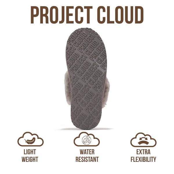 Project Cloud Women's | Shearling & Fuzzy Slippers for Women | Clogs & Mules | Memory Foam | Non-Slip - Henka - Image 59