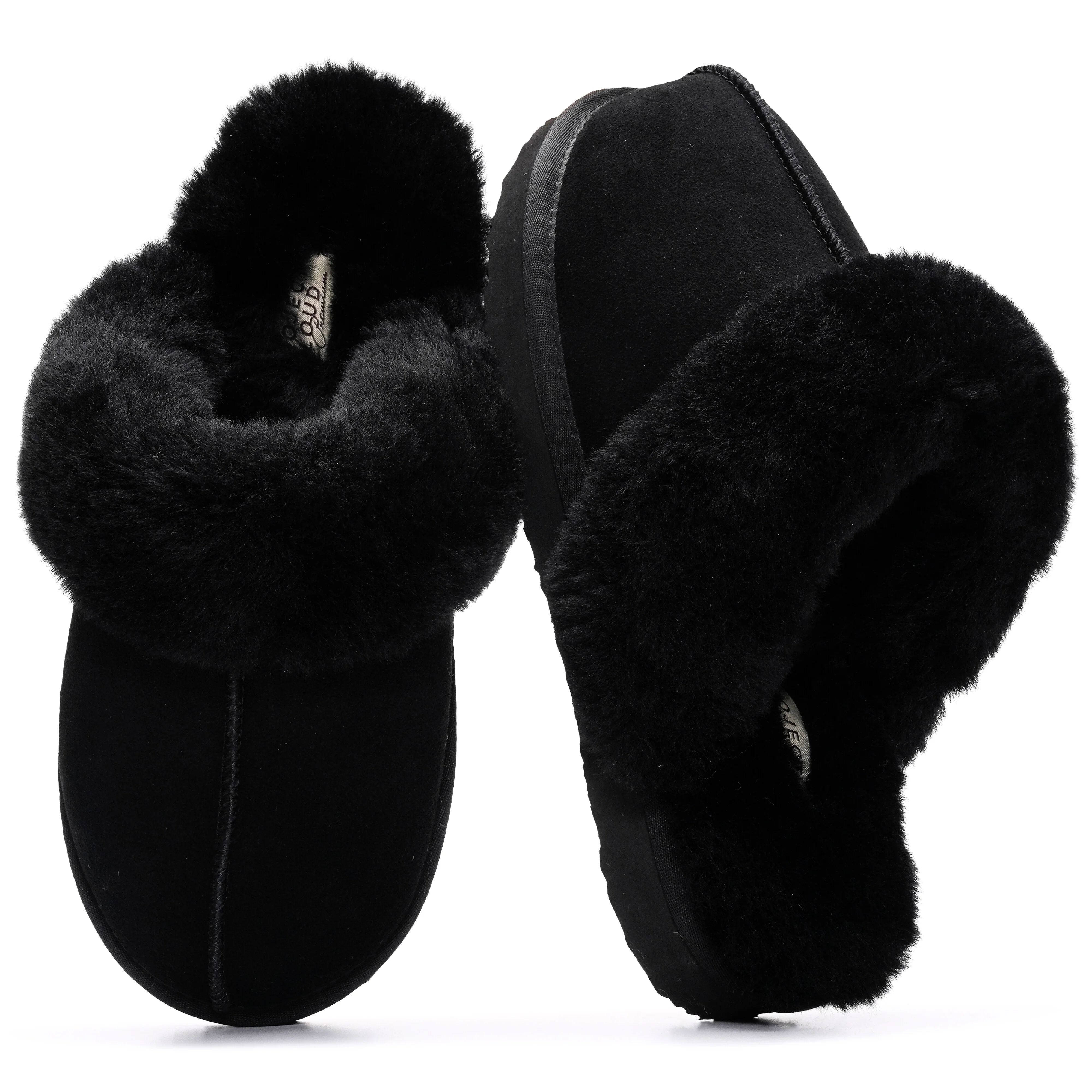 Project Cloud Women's | Shearling & Fuzzy Slippers for Women | Clogs & Mules | Memory Foam | Non-Slip - Henka - Image 7
