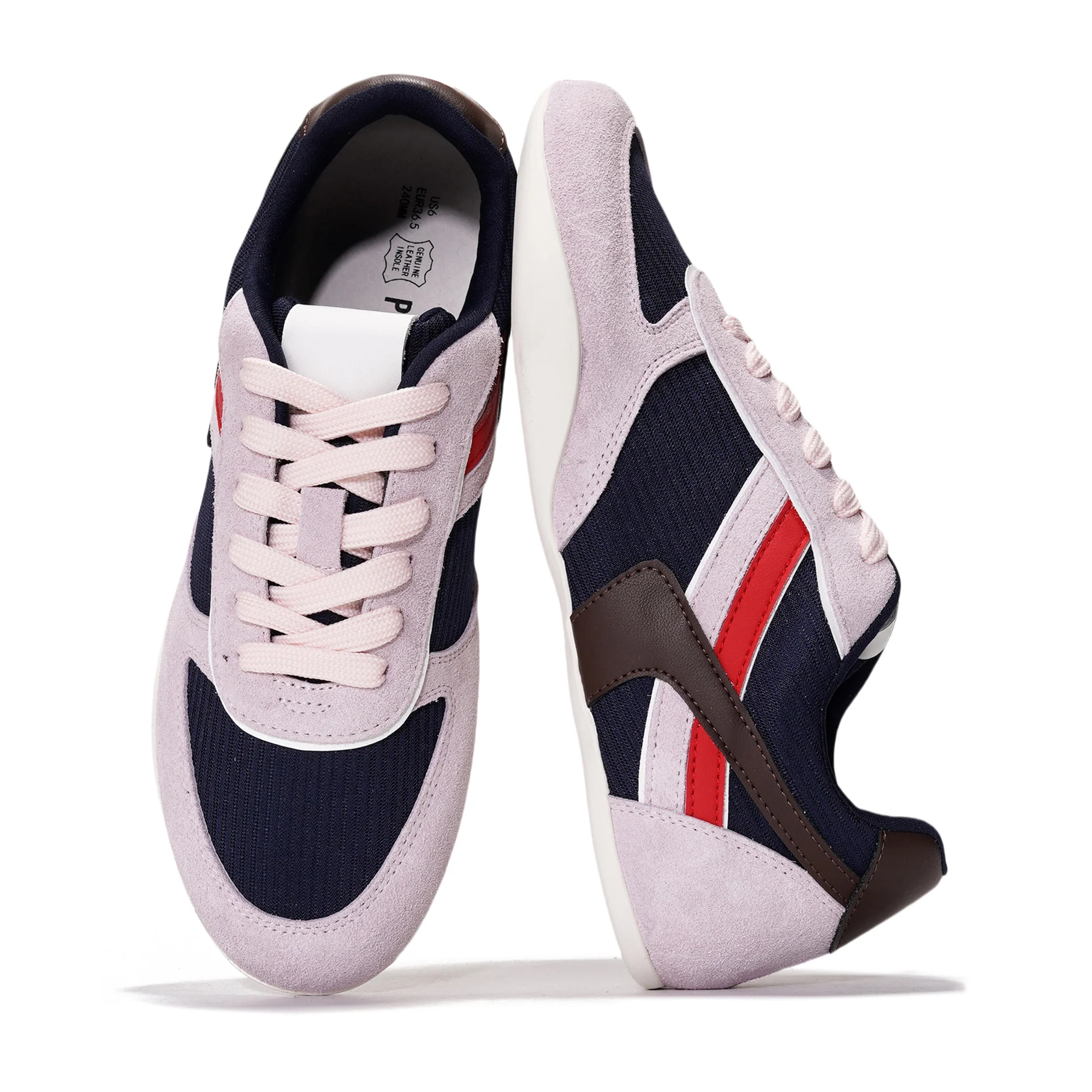Project Cloud Women's | Lace Up Shoes for Women | Memory Foam | Lightweight | Non-Slip - Holy - Image 13