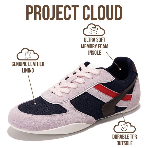 Project Cloud Women's | Lace Up Shoes for Women | Memory Foam | Lightweight | Non-Slip - Holy - Image 15
