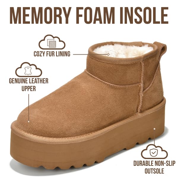 Project Cloud | "Huggy" 100% Genuine Suede Leather Ankle Boots for Women | Memory Foam | Lightweight | Non-Slip - Image 15