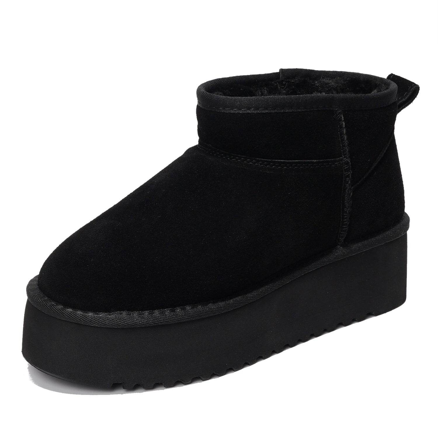 Project Cloud | "Huggy" 100% Genuine Suede Leather Ankle Boots for Women | Memory Foam | Lightweight | Non-Slip - Image 20