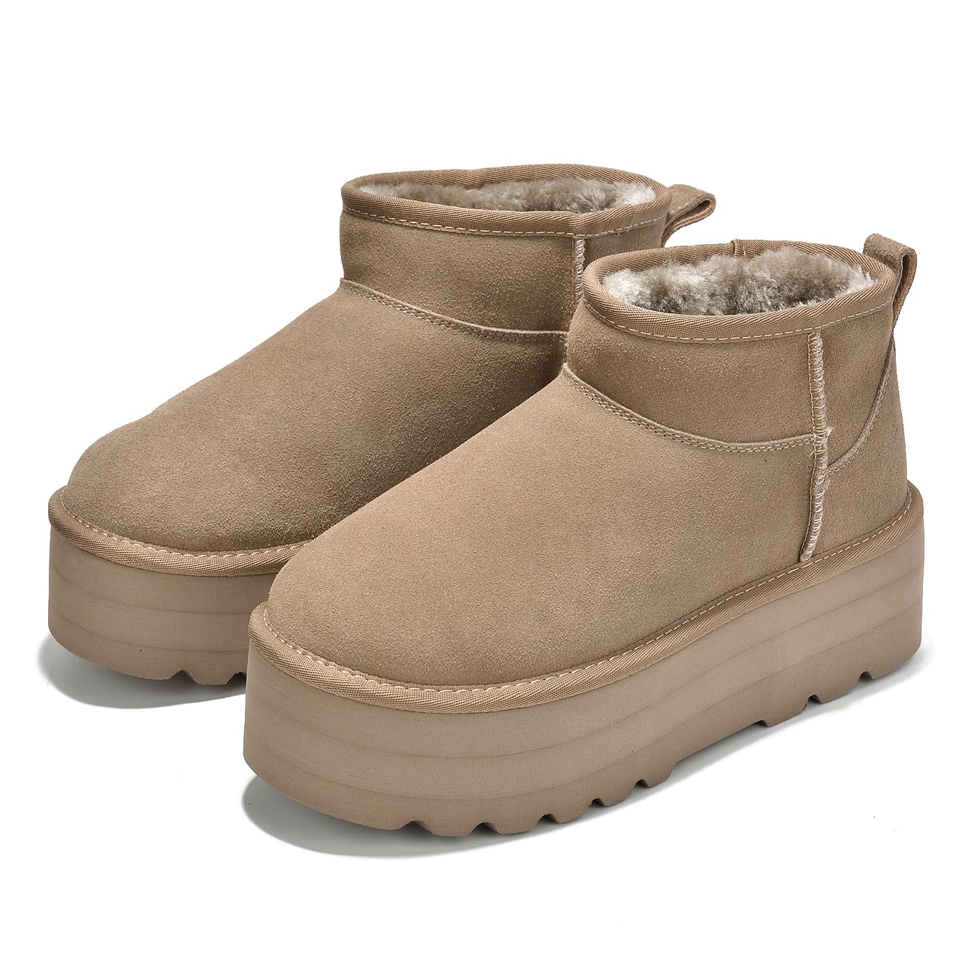 Project Cloud | "Huggy" 100% Genuine Suede Leather Ankle Boots for Women | Memory Foam | Lightweight | Non-Slip - Image 25