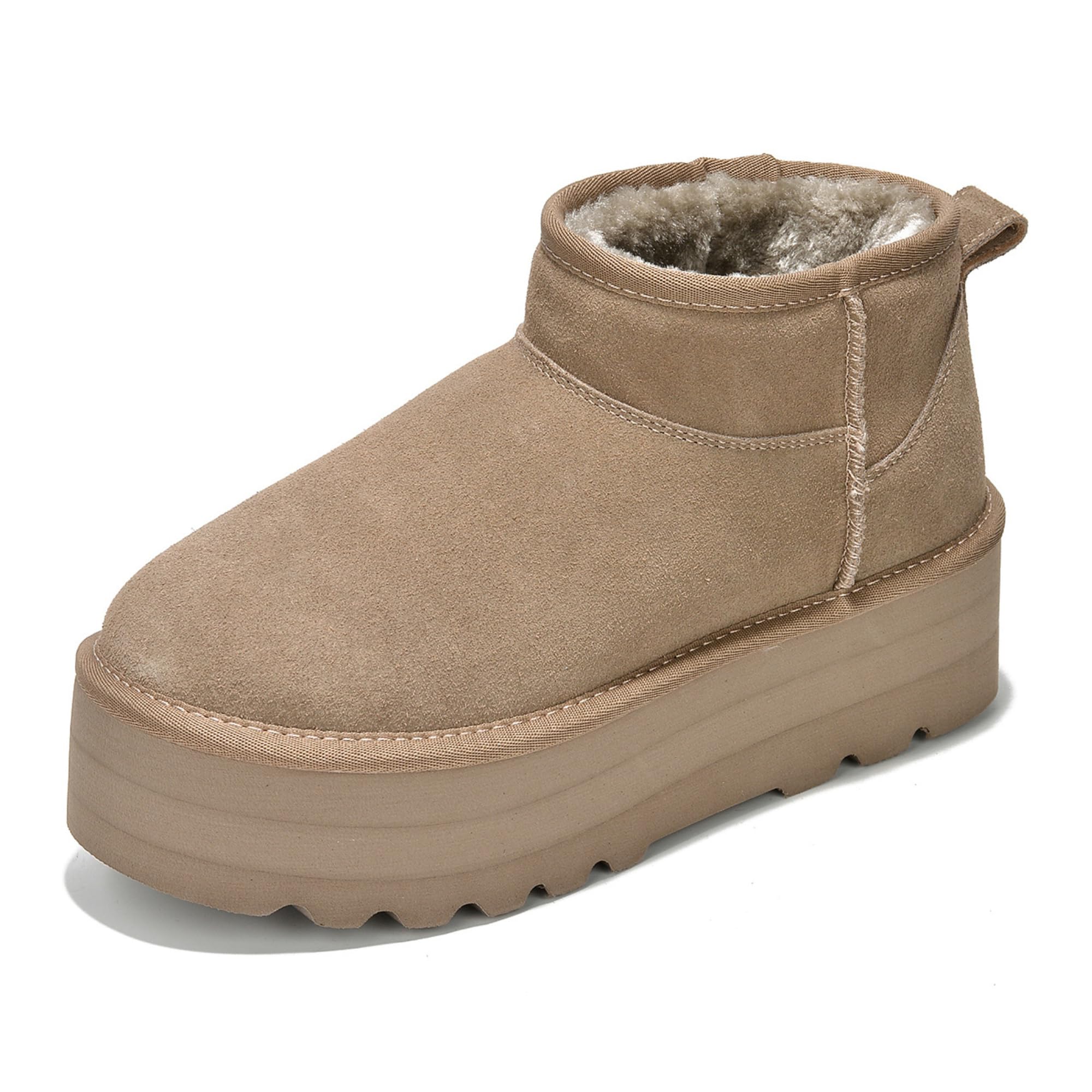Project Cloud | "Huggy" 100% Genuine Suede Leather Ankle Boots for Women | Memory Foam | Lightweight | Non-Slip - Image 26