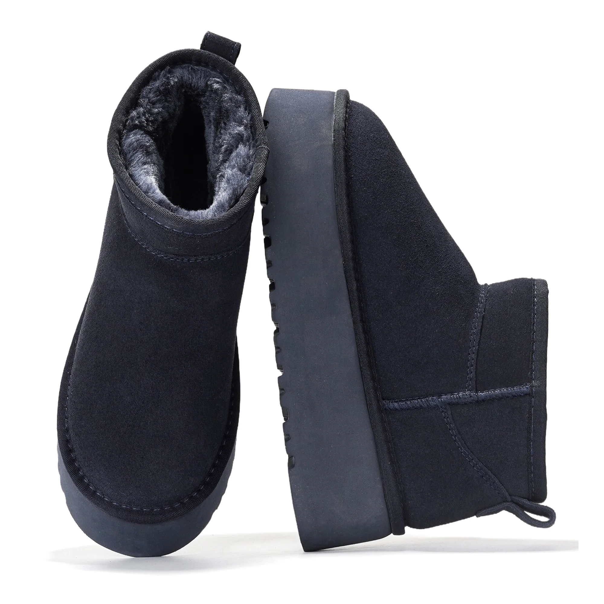 Project Cloud | "Huggy" 100% Genuine Suede Leather Ankle Boots for Women | Memory Foam | Lightweight | Non-Slip - Image 48