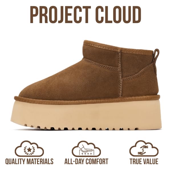 Project Cloud | "Huggy" 100% Genuine Suede Leather Ankle Boots for Women | Memory Foam | Lightweight | Non-Slip - Image 57