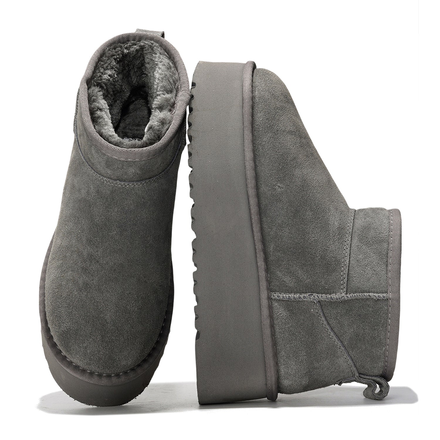 Project Cloud | "Huggy" 100% Genuine Suede Leather Ankle Boots for Women | Memory Foam | Lightweight | Non-Slip - Image 7