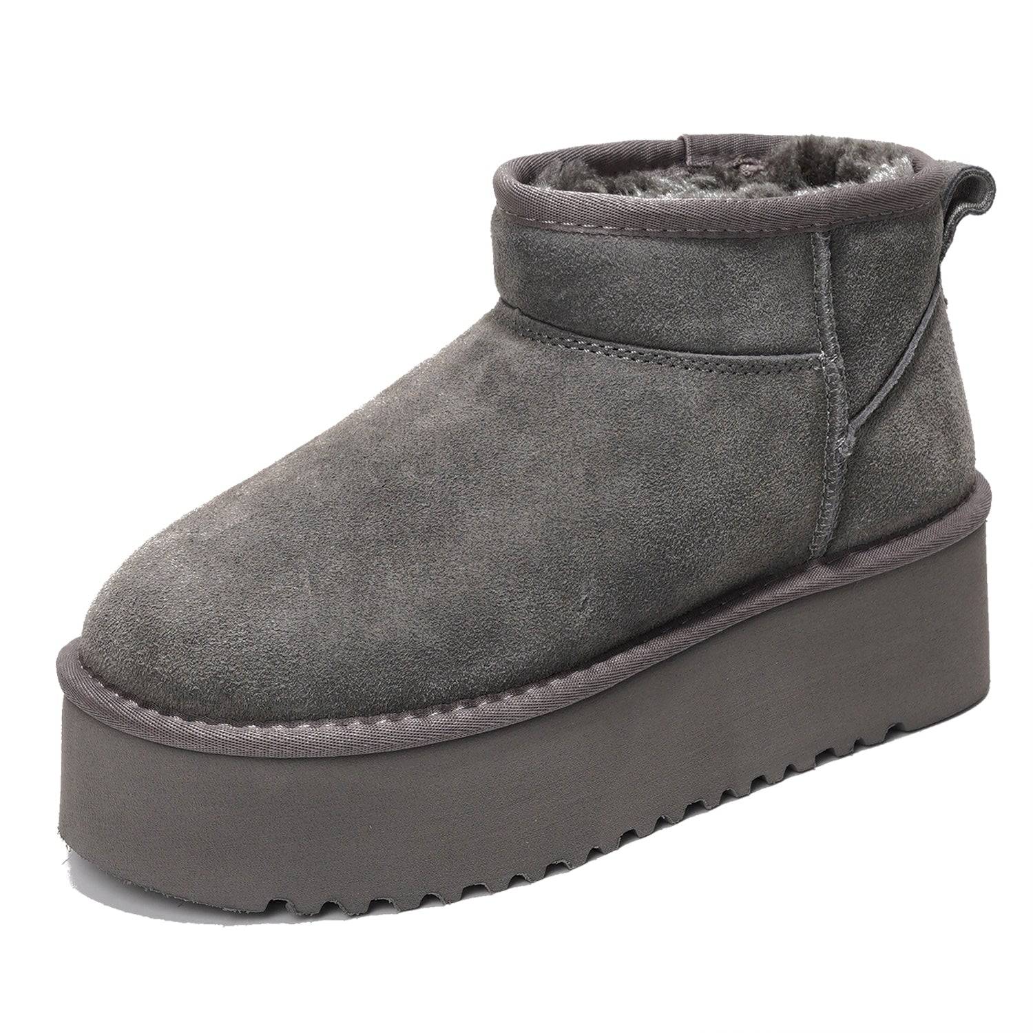 Project Cloud | "Huggy" 100% Genuine Suede Leather Ankle Boots for Women | Memory Foam | Lightweight | Non-Slip - Image 8