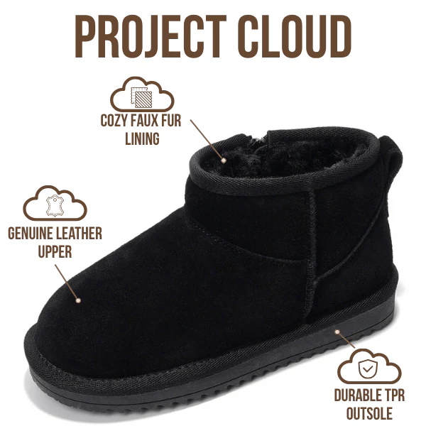 Project Cloud Kids | Ankle Boots for Girls | Genuine Leather | Memory Foam | Lightweight | Non-Slip - Julia - Image 20