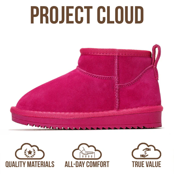 Project Cloud Kids | Ankle Boots for Girls | Genuine Leather | Memory Foam | Lightweight | Non-Slip - Julia - Image 27