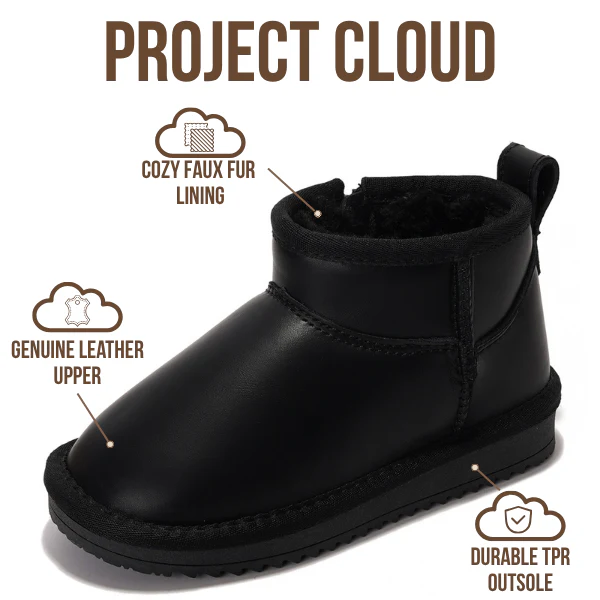 Project Cloud Kids | Ankle Boots for Girls | Genuine Leather | Memory Foam | Lightweight | Non-Slip - Julia - Image 33