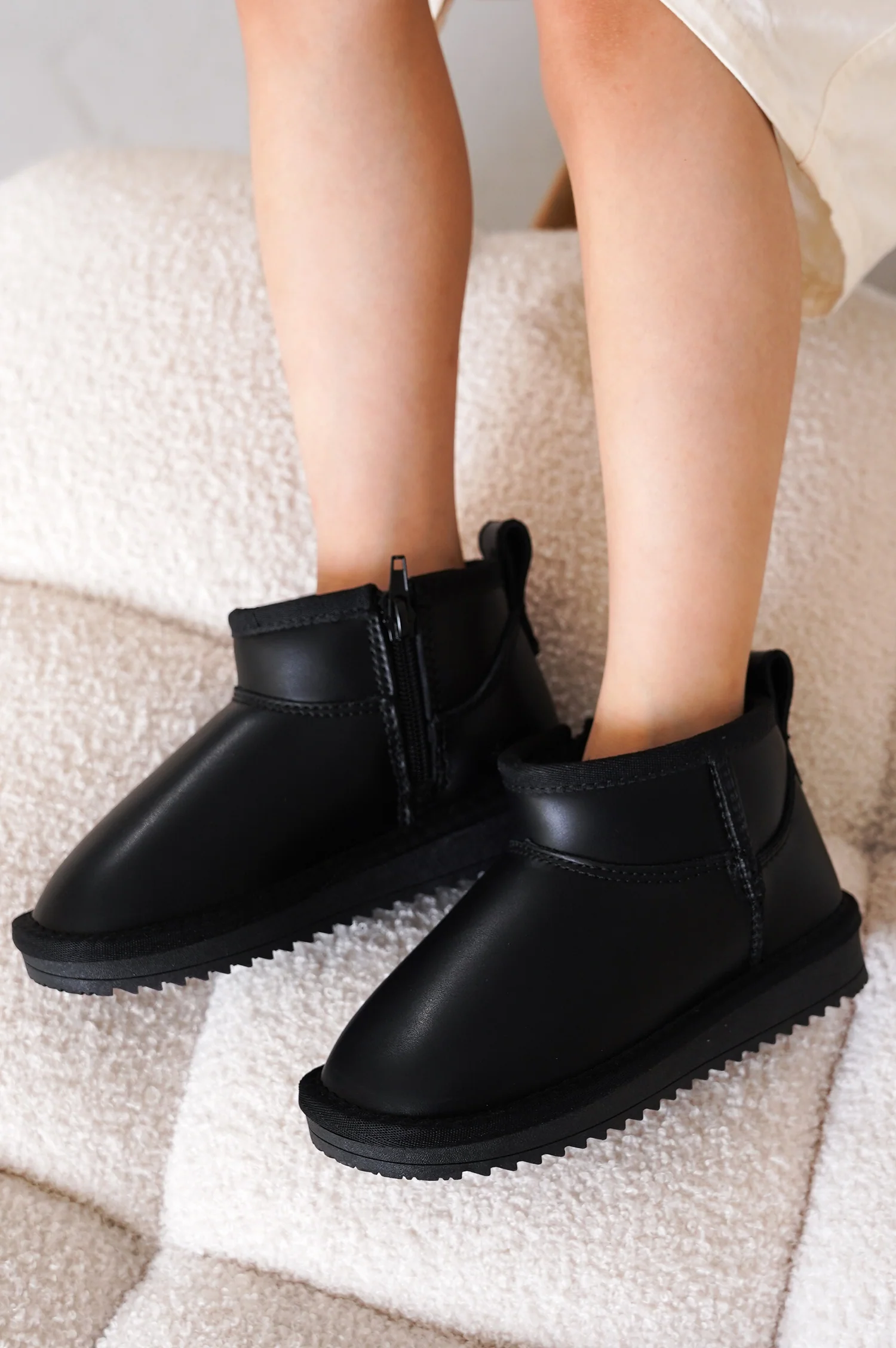 Project Cloud Kids | Ankle Boots for Girls | Genuine Leather | Memory Foam | Lightweight | Non-Slip - Julia - Image 36