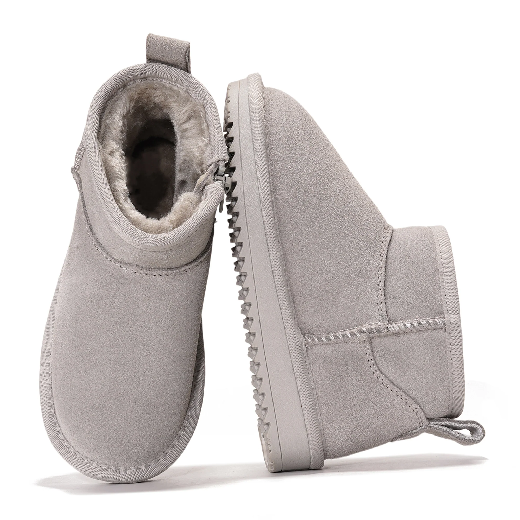 Project Cloud Kids | Ankle Boots for Girls | Genuine Leather | Memory Foam | Lightweight | Non-Slip - Julia - Image 37