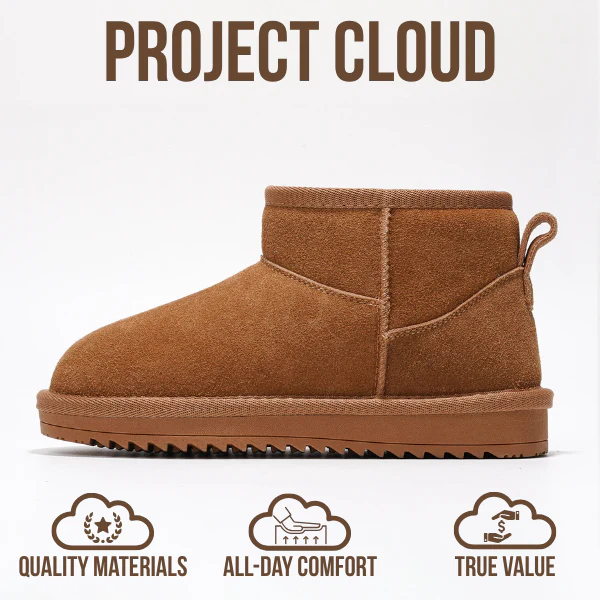 Project Cloud Kids | Ankle Boots for Girls | Genuine Leather | Memory Foam | Lightweight | Non-Slip - Julia - Image 4