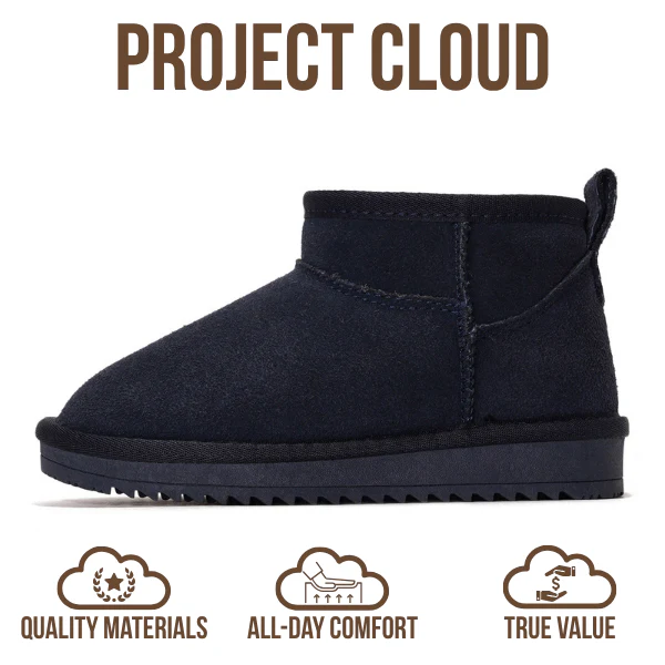 Project Cloud Kids | Ankle Boots for Girls | Genuine Leather | Memory Foam | Lightweight | Non-Slip - Julia - Image 46