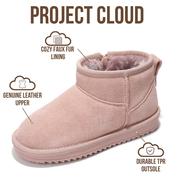 Project Cloud Kids | Ankle Boots for Girls | Genuine Leather | Memory Foam | Lightweight | Non-Slip - Julia - Image 9