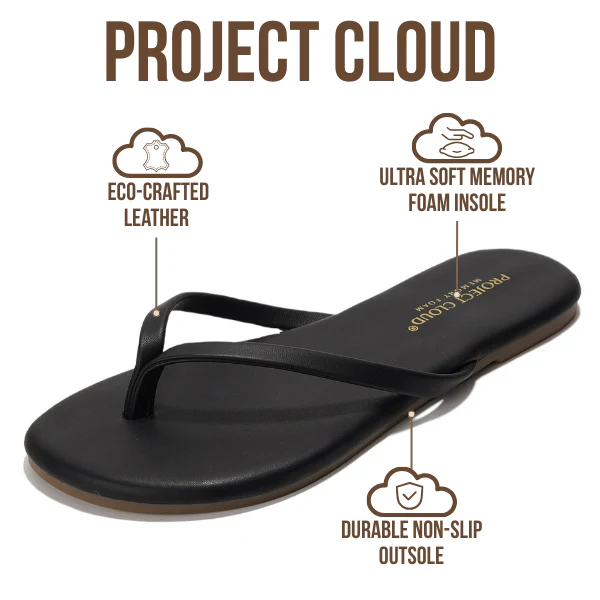 Project Cloud Kids | Eco-Leather Sandals | Memory Foam| Lightweight | Non-Slip -Little Foundations - Image 15