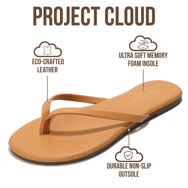 Project Cloud Kids | Eco-Leather Sandals | Memory Foam| Lightweight | Non-Slip -Little Foundations - Image 21