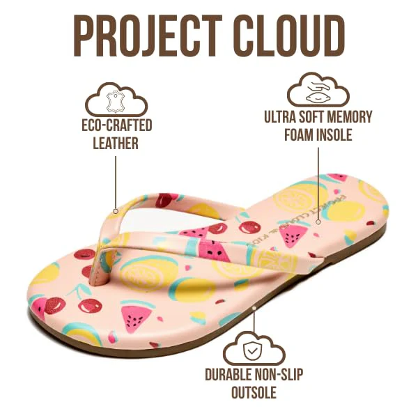Project Cloud Kids | Eco-Leather Sandals | Memory Foam| Lightweight | Non-Slip -Little Foundations - Image 45