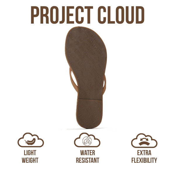 Project Cloud Kids | Eco-Leather Sandals | Memory Foam| Lightweight | Non-Slip -Little Foundations - Image 5