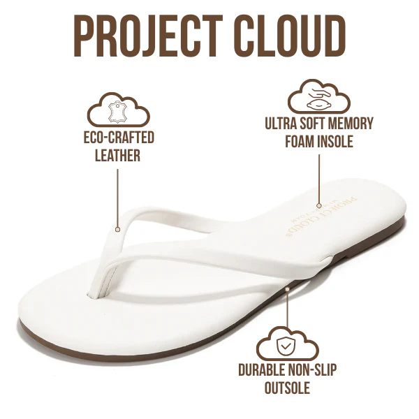 Project Cloud Kids | Eco-Leather Sandals | Memory Foam| Lightweight | Non-Slip -Little Foundations - Image 9