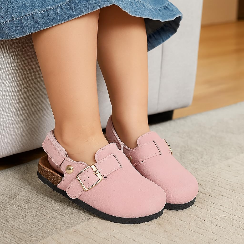 Project Cloud Kids | Genuine Leather Clogs | ProjectPlush | Lightweight | Non-Slip - Little Benton Strap - Image 6