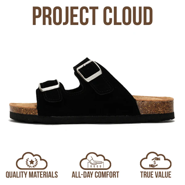 Project Cloud Kids | Genuine Leather Slides for Kids | Water Resistant | Lightweight | Non-Slip - Little Venita - Image 16