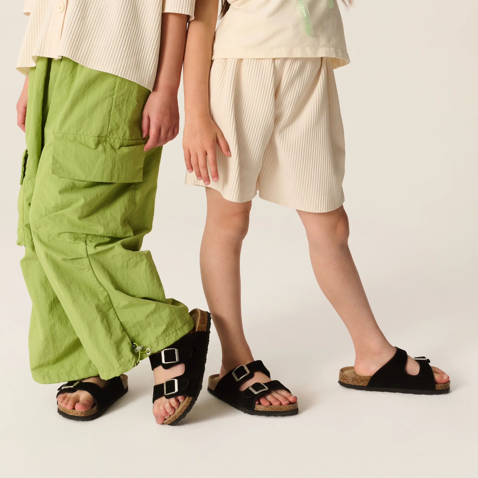 Project Cloud Kids | Genuine Leather Slides for Kids | Water Resistant | Lightweight | Non-Slip - Little Venita - Image 18