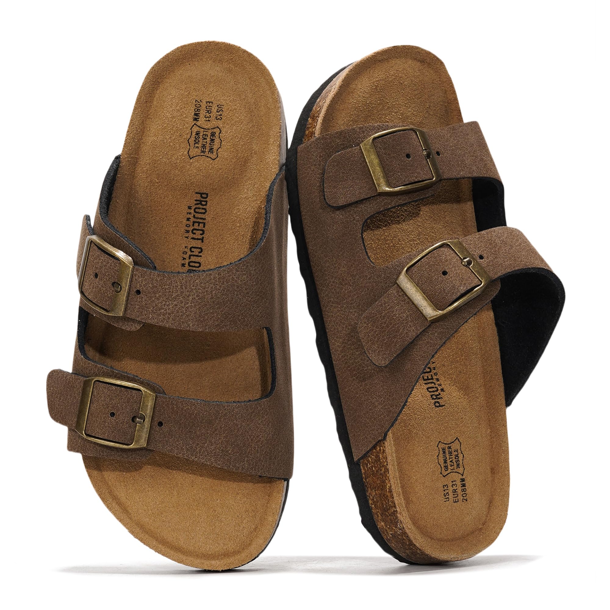 Project Cloud Kids | Genuine Leather Slides for Kids | Water Resistant | Lightweight | Non-Slip - Little Venita - Image 25